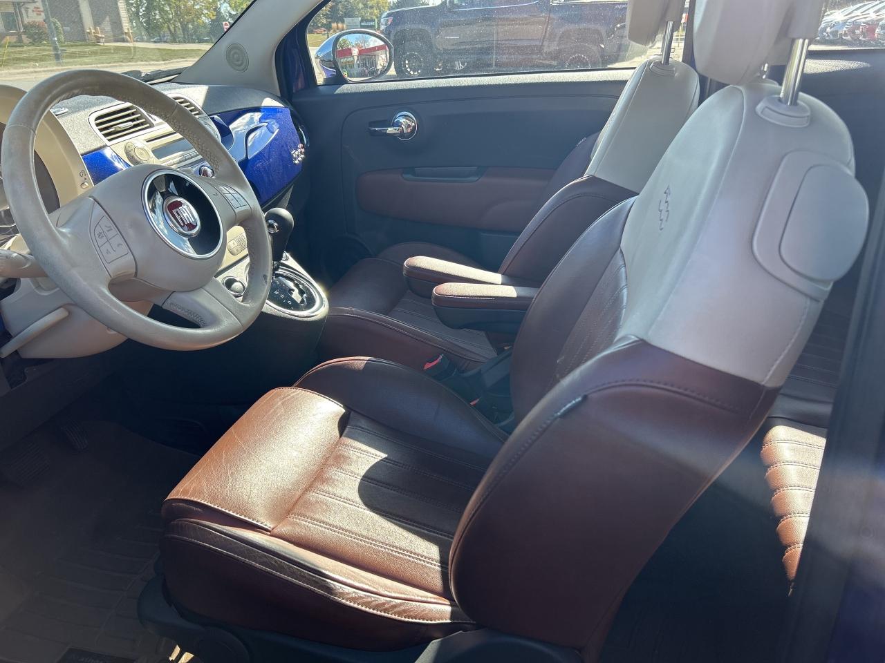 2014 Fiat 500c LOUNGE, CLEAN CARFAX, LOW KM'S, HEATED LEATHER! Photo