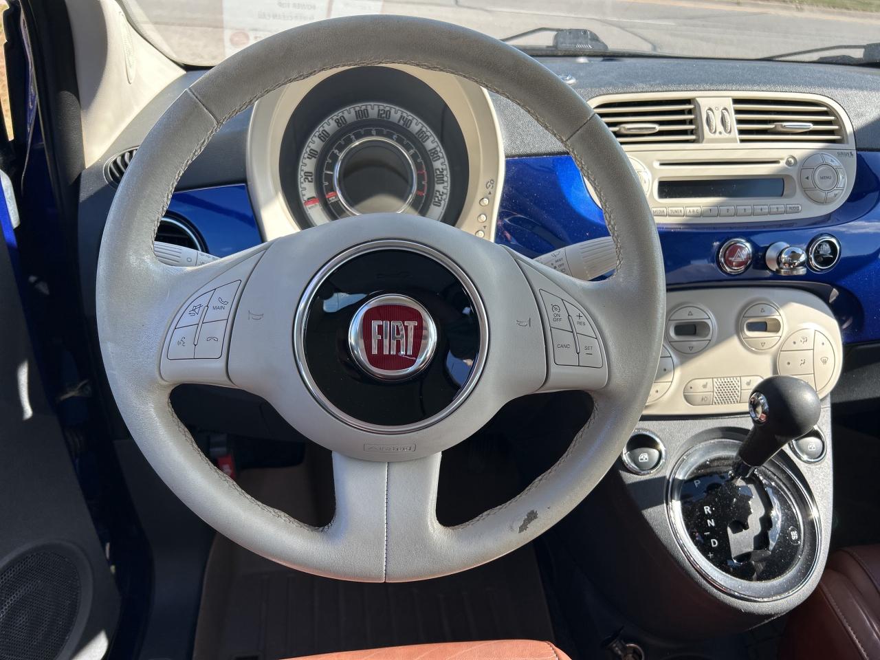 2014 Fiat 500c LOUNGE, CLEAN CARFAX, LOW KM'S, HEATED LEATHER! Photo