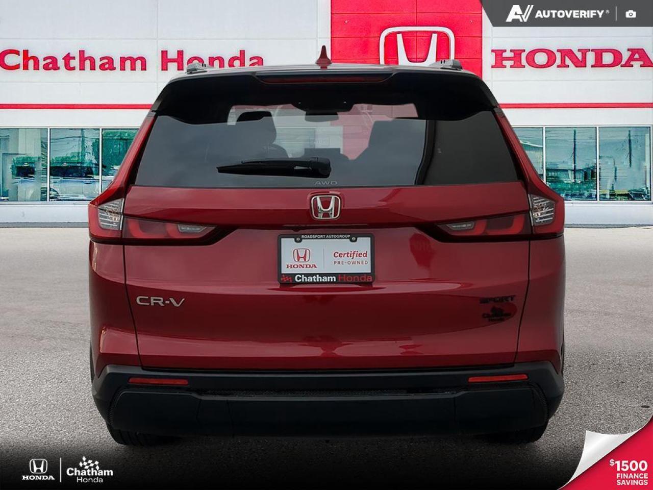 2024 Honda CR-V Sport AWD One Owner! No Accidents! 7year/160,000km Photo4