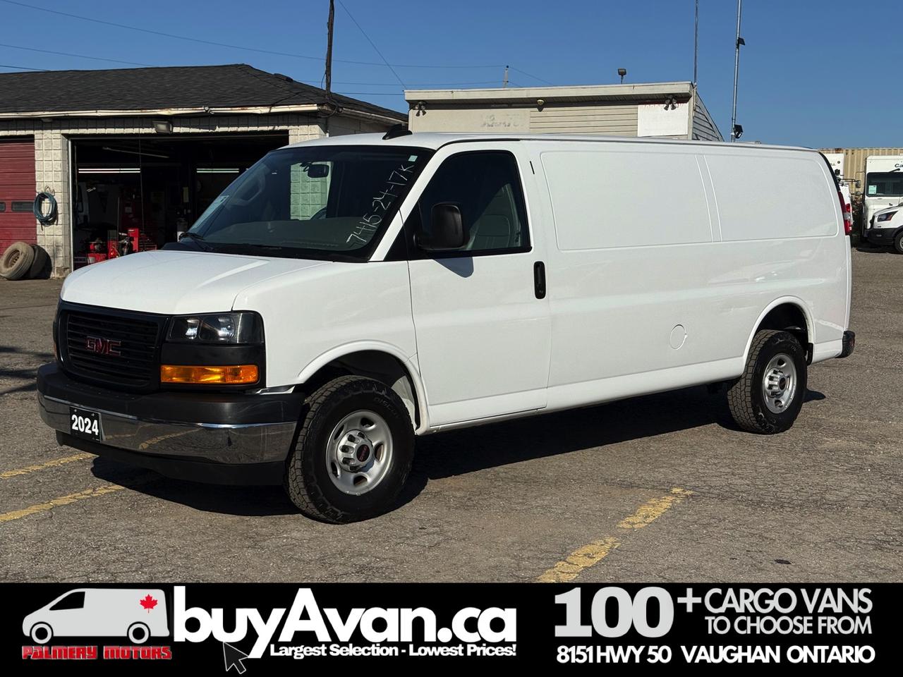 2024 GMC Savana Cargo Van 2500 155"WB EXTENDED   CASH PRICE Photo4