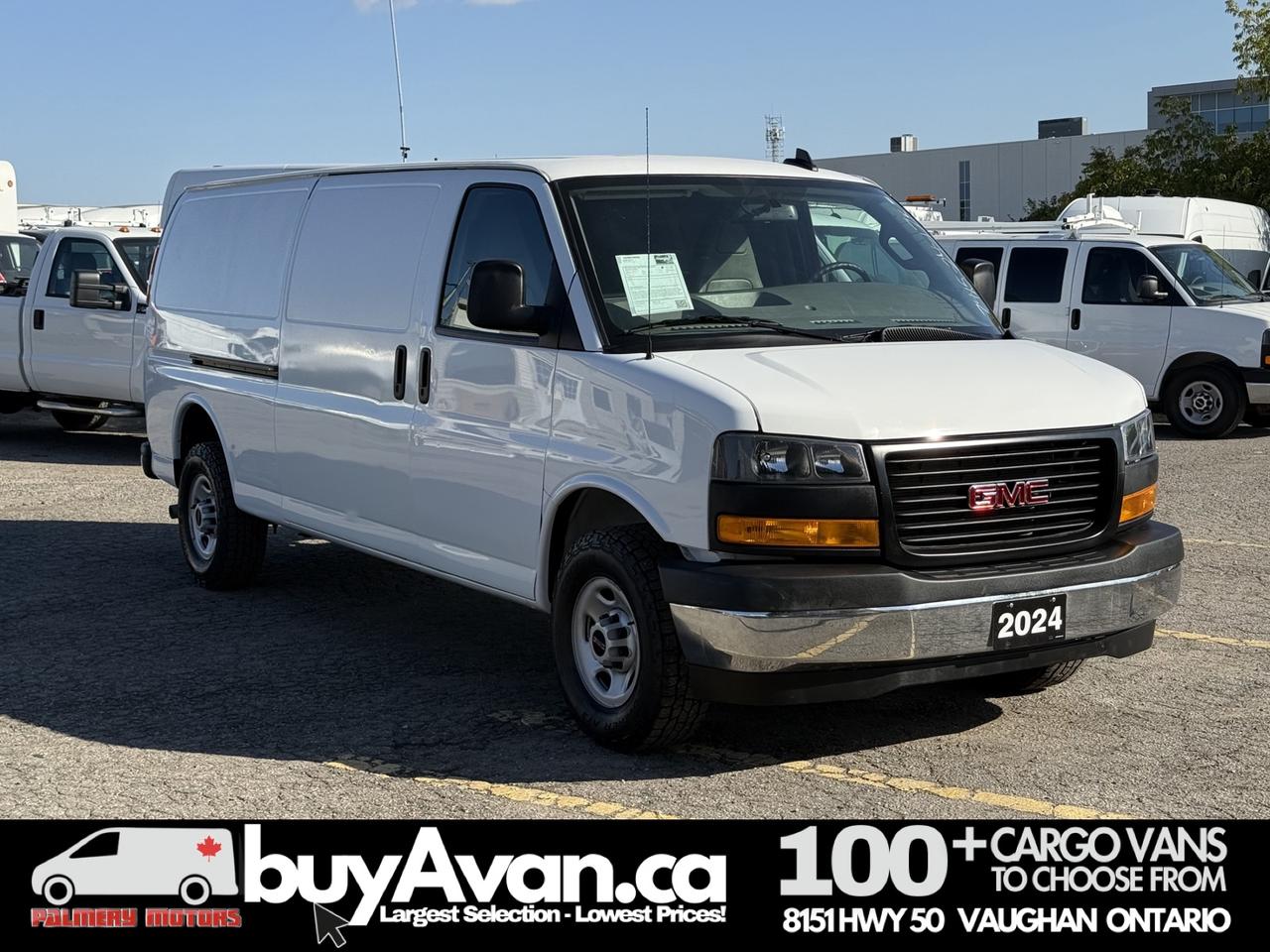 2024 GMC Savana Cargo Van 2500 155"WB EXTENDED   CASH PRICE Photo