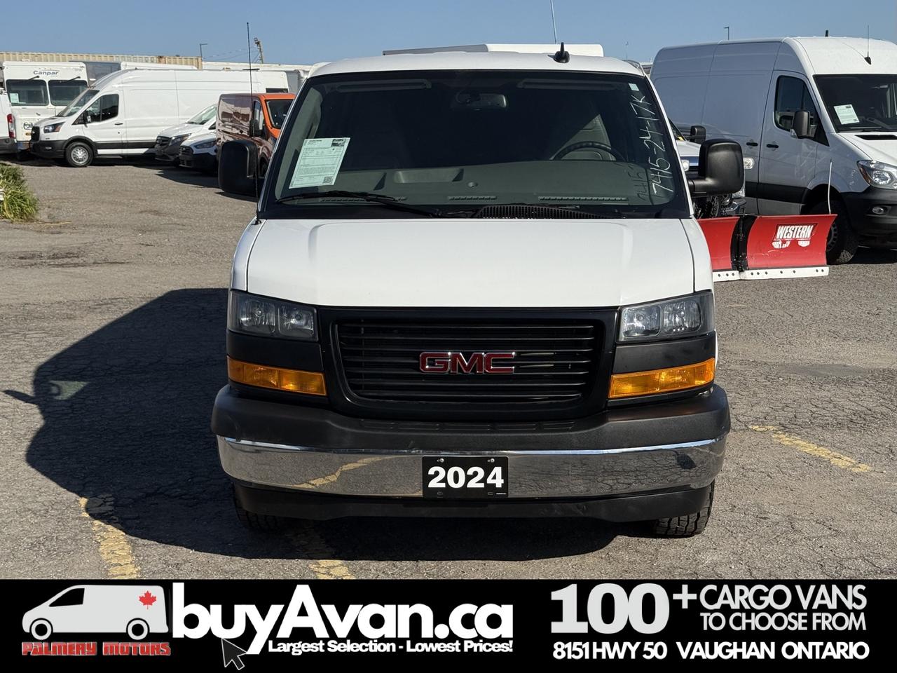 2024 GMC Savana Cargo Van 2500 155"WB EXTENDED   CASH PRICE Photo
