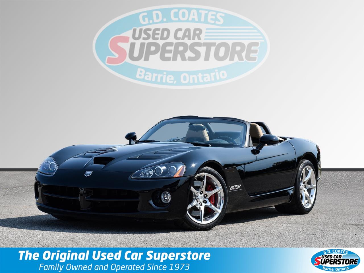 2009 Dodge Viper SRT10 ~600HP 8.4L V10   6-Speed   RARE   LOW KM ! Photo0