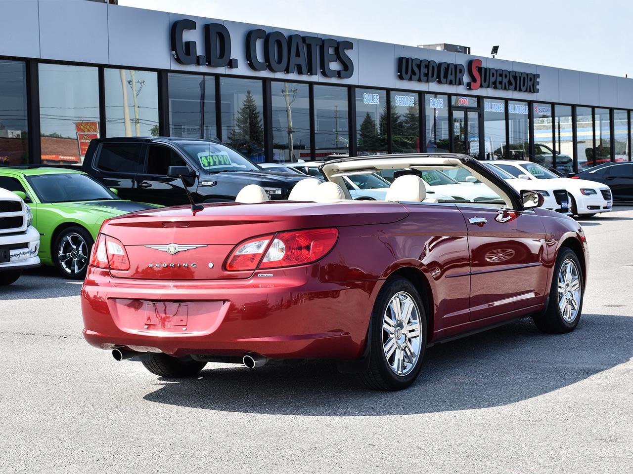 2008 Chrysler Sebring Limited Convertible ~Hard Top ~Nav ~Heated Leather Photo