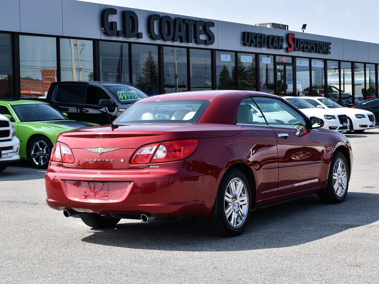 2008 Chrysler Sebring Limited Convertible ~Hard Top ~Nav ~Heated Leather Photo