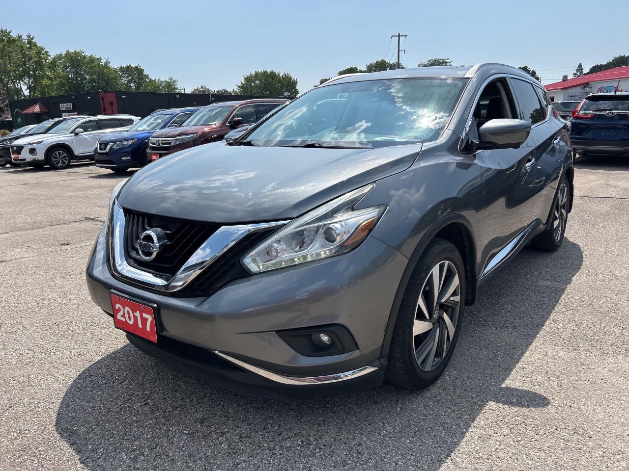 2017 Nissan Murano PLATINUM, CLEAN CARFAX, REMOTE START, SUNROOF! Photo