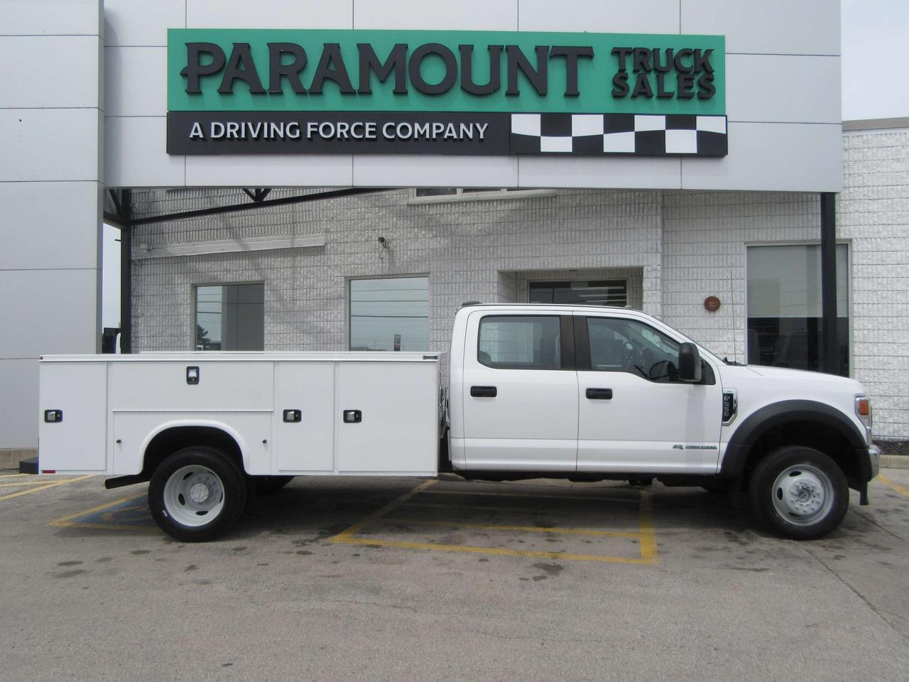 2020 Ford F-550 DIESEL 4X4 CREW WITH NEW KNAPHEIDE SERVICE BODY Photo5