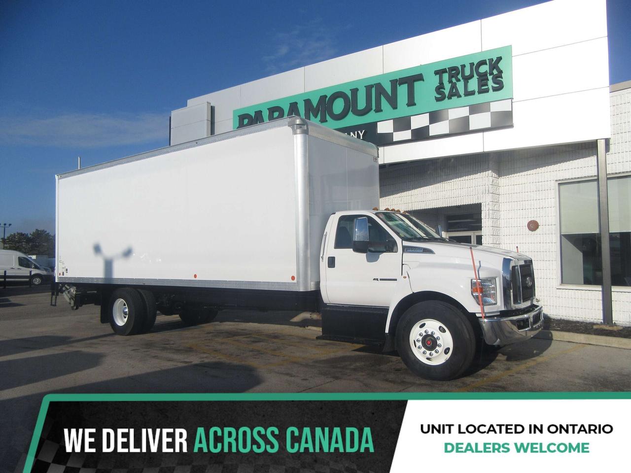2022 Ford Super Duty F-750 Tractor DIESEL 26 FT ALUMINUM BOX & LARGE POWER LIFTGATE Photo