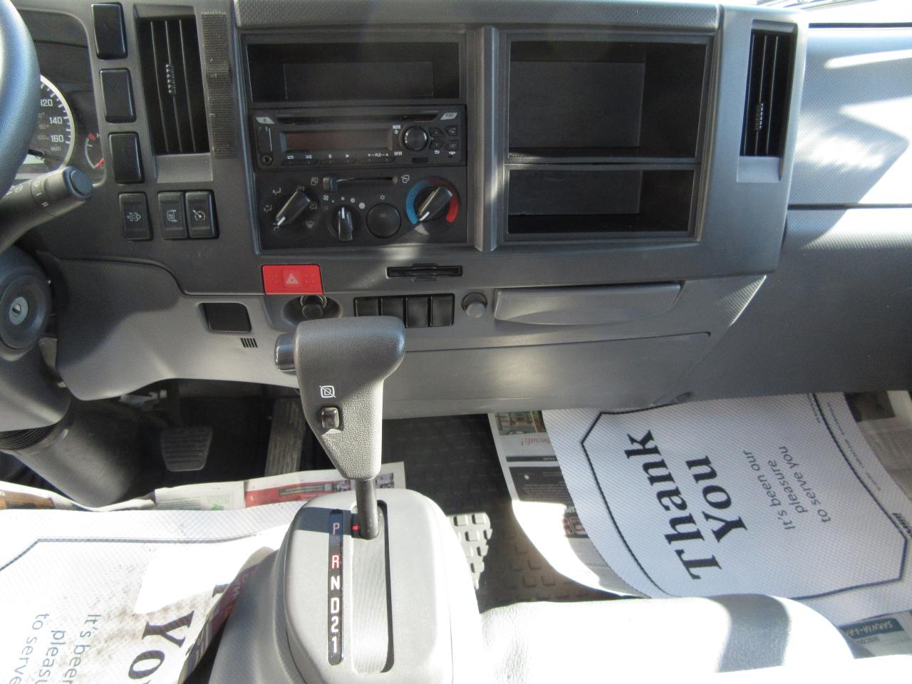 2020 Isuzu NRR DIESEL WITH 20 FT ALUMINUM FLAT DECK & SLAB RACK Photo