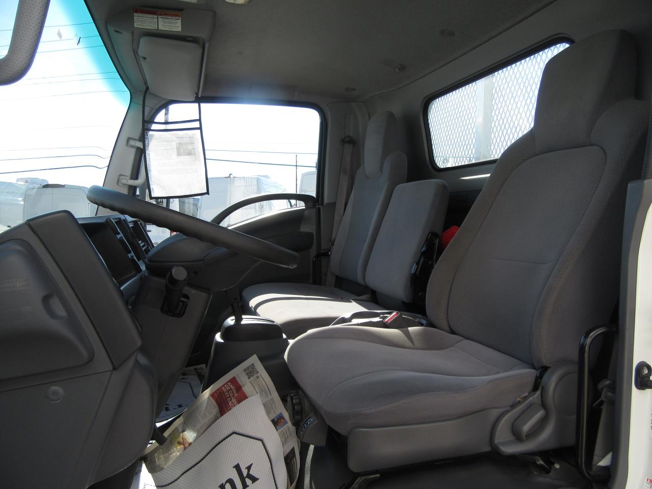 2020 Isuzu NRR DIESEL WITH 20 FT ALUMINUM FLAT DECK & SLAB RACK Photo