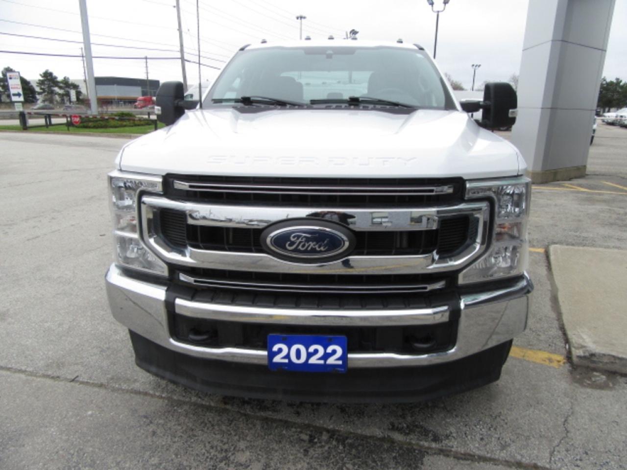 2022 Ford F-350 GAS CREW 4X4 WITH NEW 9 FT SERVICE / UTILITY BODY Photo