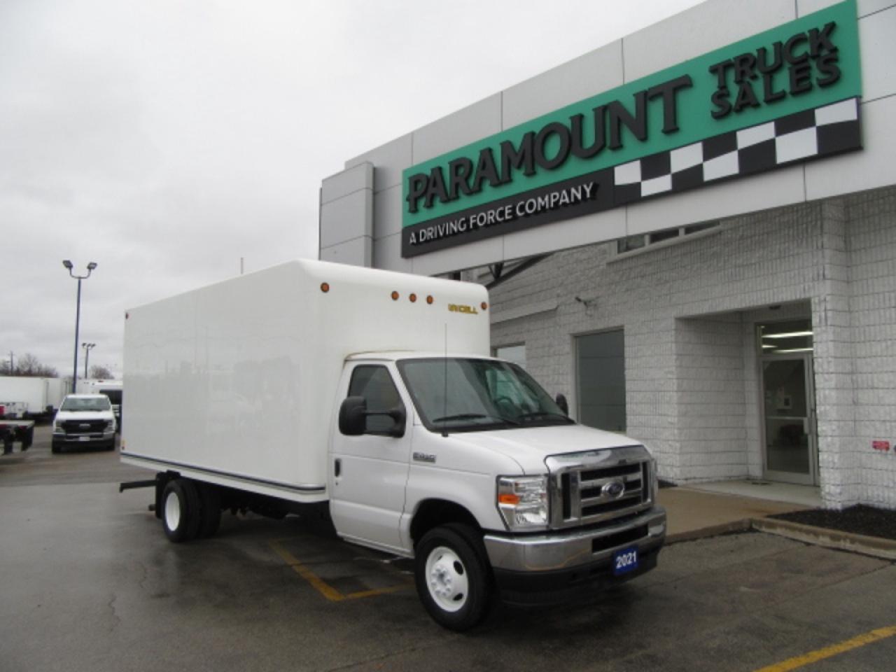 2021 Ford E-Series GAS 16 FT CUBE VAN WITH ROLLOUT RAMP Photo0