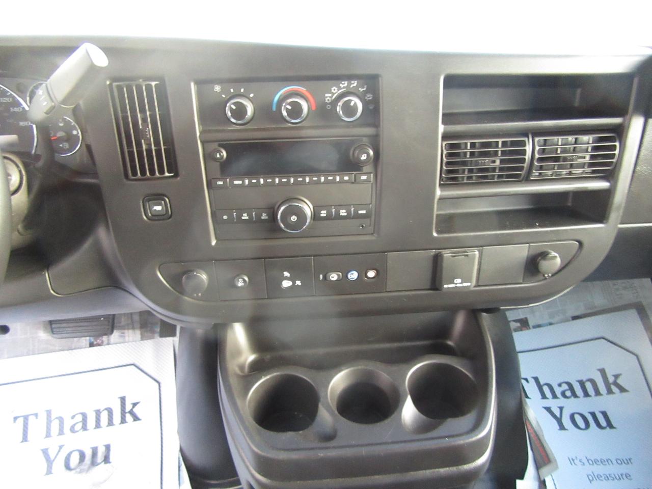 2023 Chevrolet Express 3500 GAS 14FT ALUMINUM CUBE VAN WITH ROLLOUT RAMP Photo