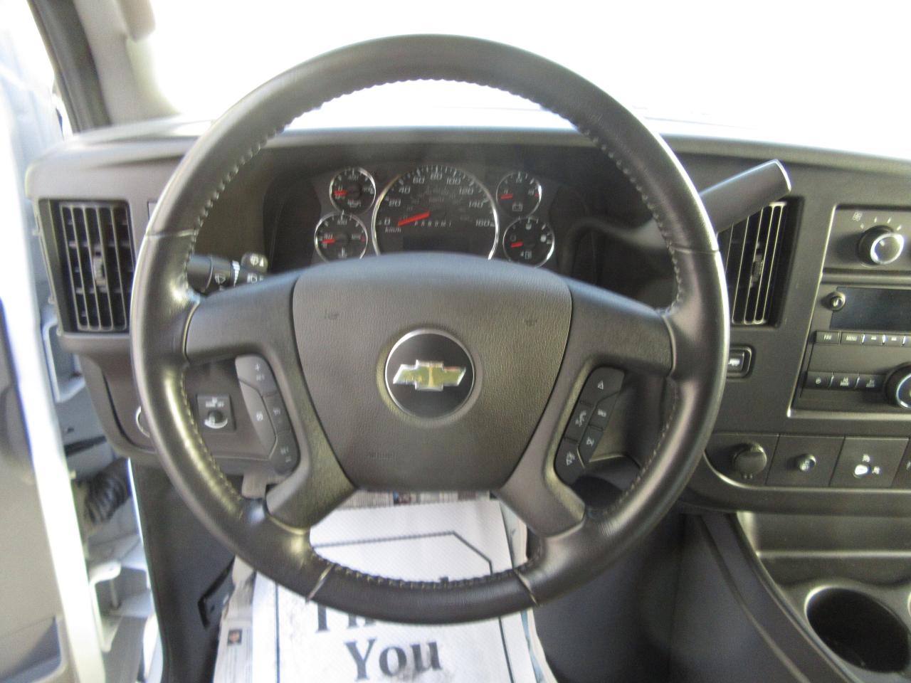 2023 Chevrolet Express 3500 GAS 14FT ALUMINUM CUBE VAN WITH ROLLOUT RAMP Photo