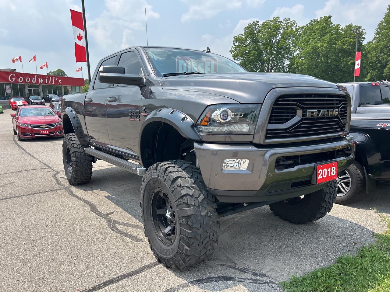 2018 RAM 2500 LARAMIE, DIESEL, CLEAN CARFAX, REMOTE START! Photo3