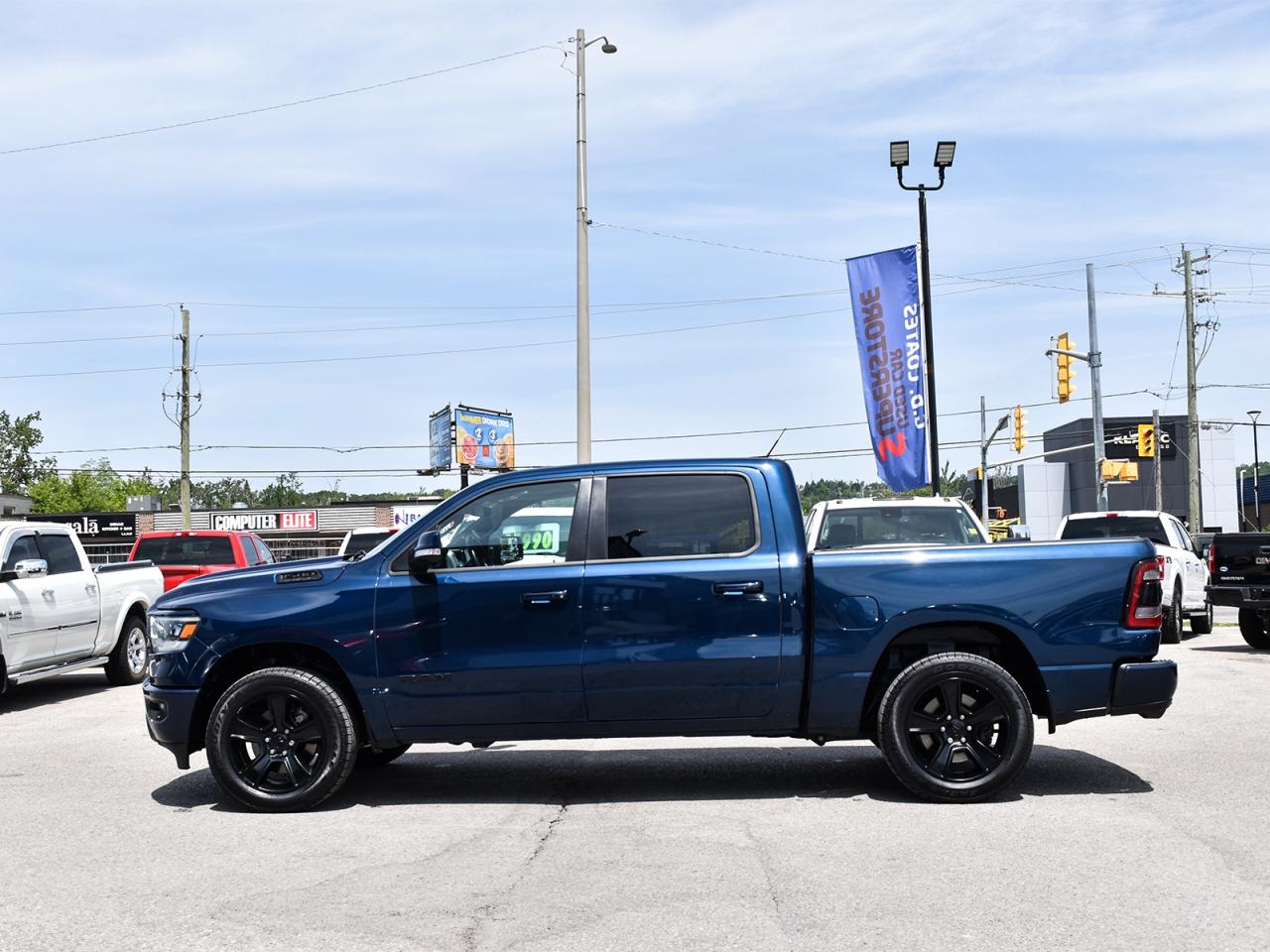 2022 RAM 1500 Sport Crew Cab 4x4 ~Nav ~Heated Leather ~Camera Photo3