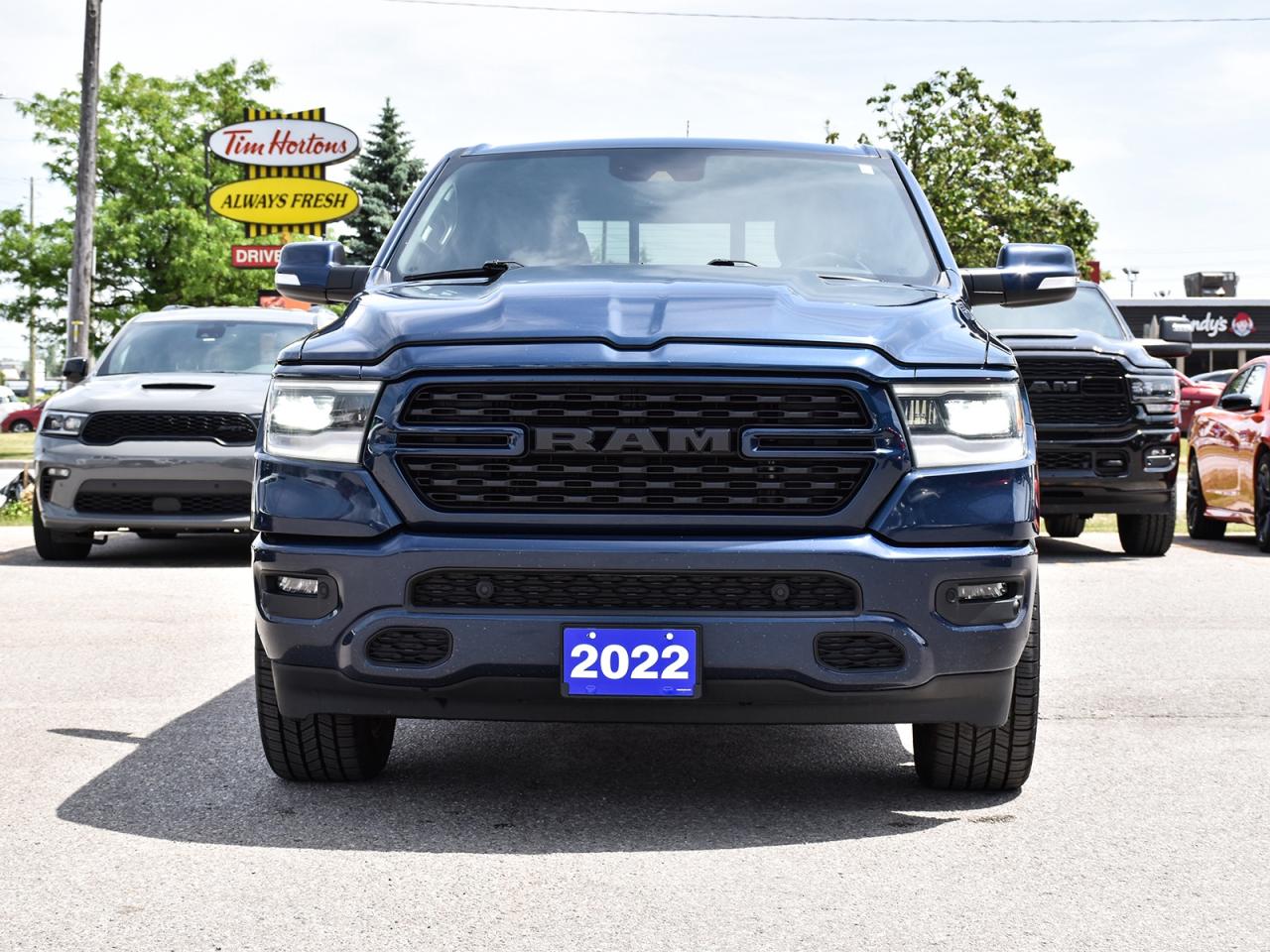 2022 RAM 1500 Sport Crew Cab 4x4 ~Nav ~Heated Leather ~Camera Photo2