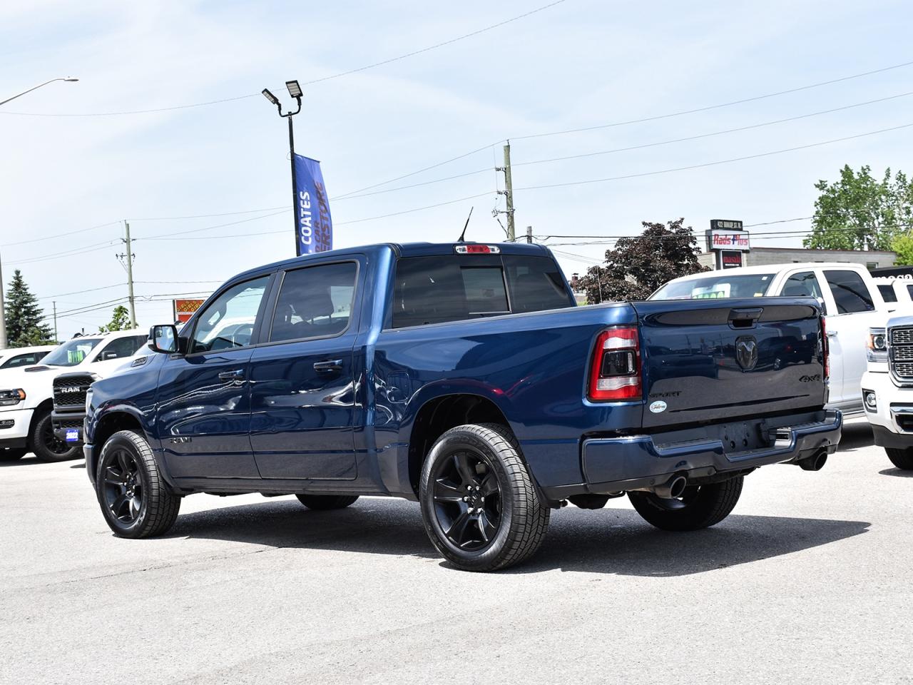 2022 RAM 1500 Sport Crew Cab 4x4 ~Nav ~Heated Leather ~Camera Photo4