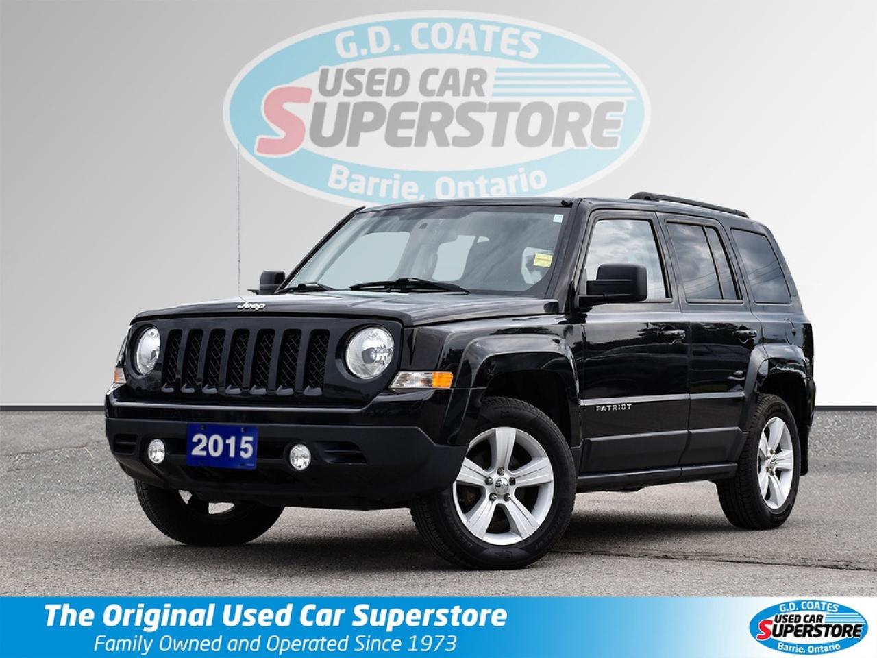2015 Jeep Patriot North 4x4 ~Bluetooth ~Fog Lamps ~Alloys ~LOW KM Photo0