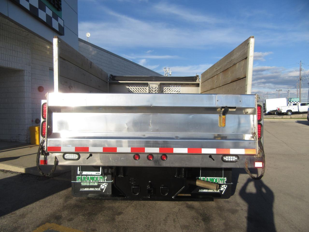 2023 Ford F-550 4X4 DIESEL 12FT VOTH ALUMINUM DUMP BOX HIGH SIDES Photo4