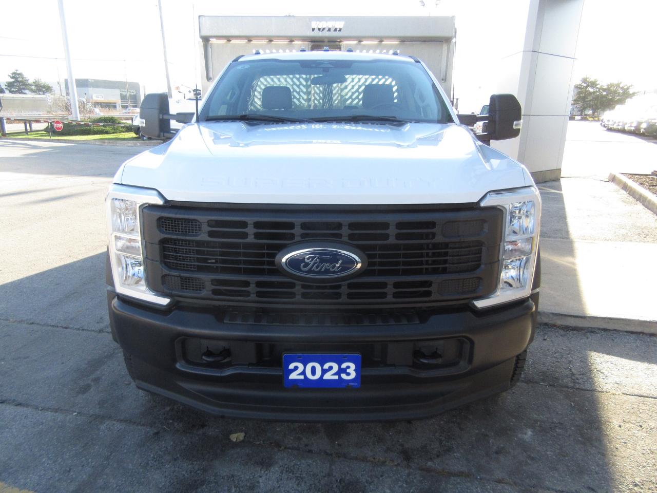 2023 Ford F-550 4X4 DIESEL 12FT VOTH ALUMINUM DUMP BOX HIGH SIDES Photo