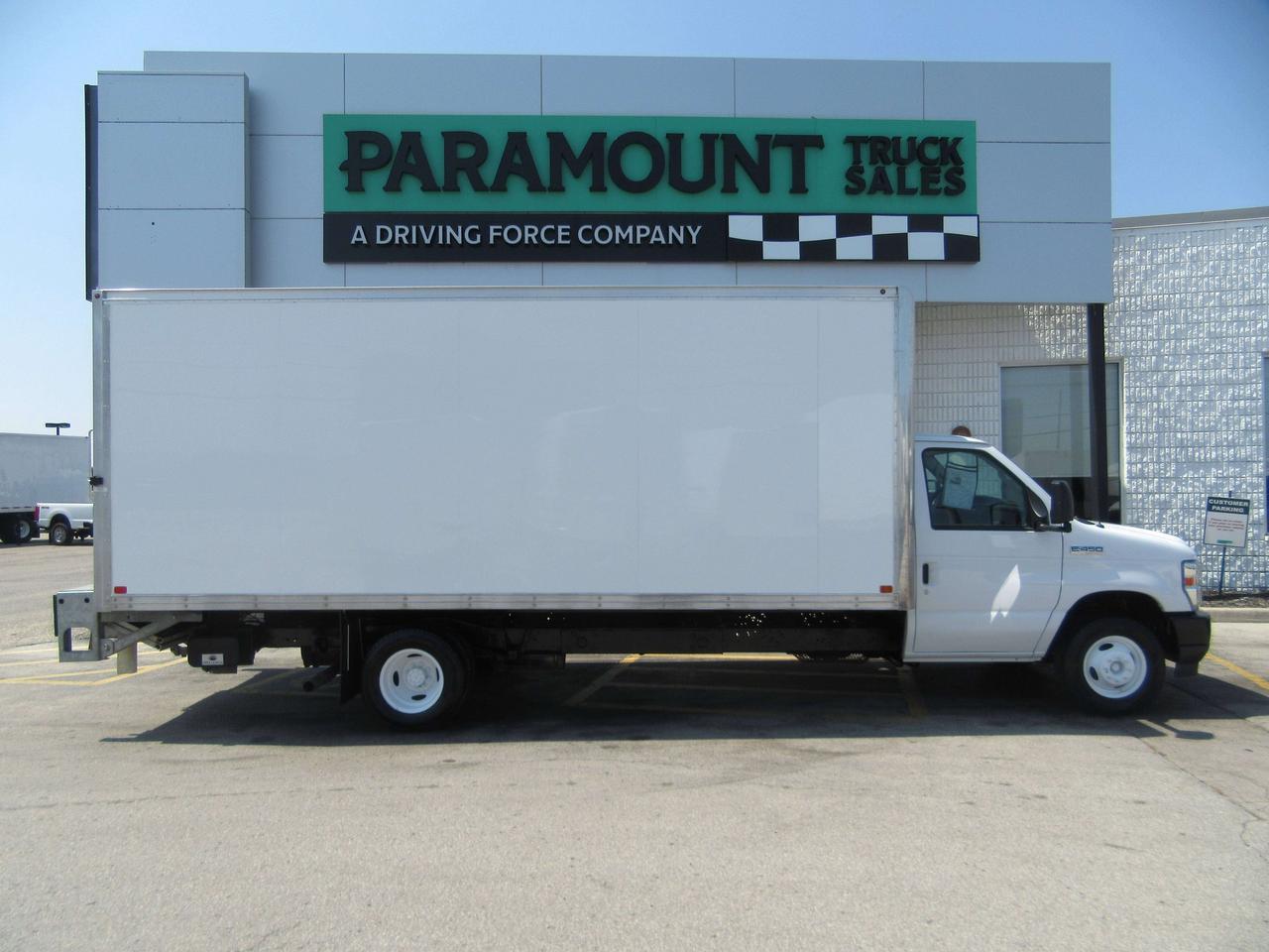 2022 Ford E-450 18FT HIGH BOX CUBE VAN POWER LIFTGATE WITH RAMP Photo5