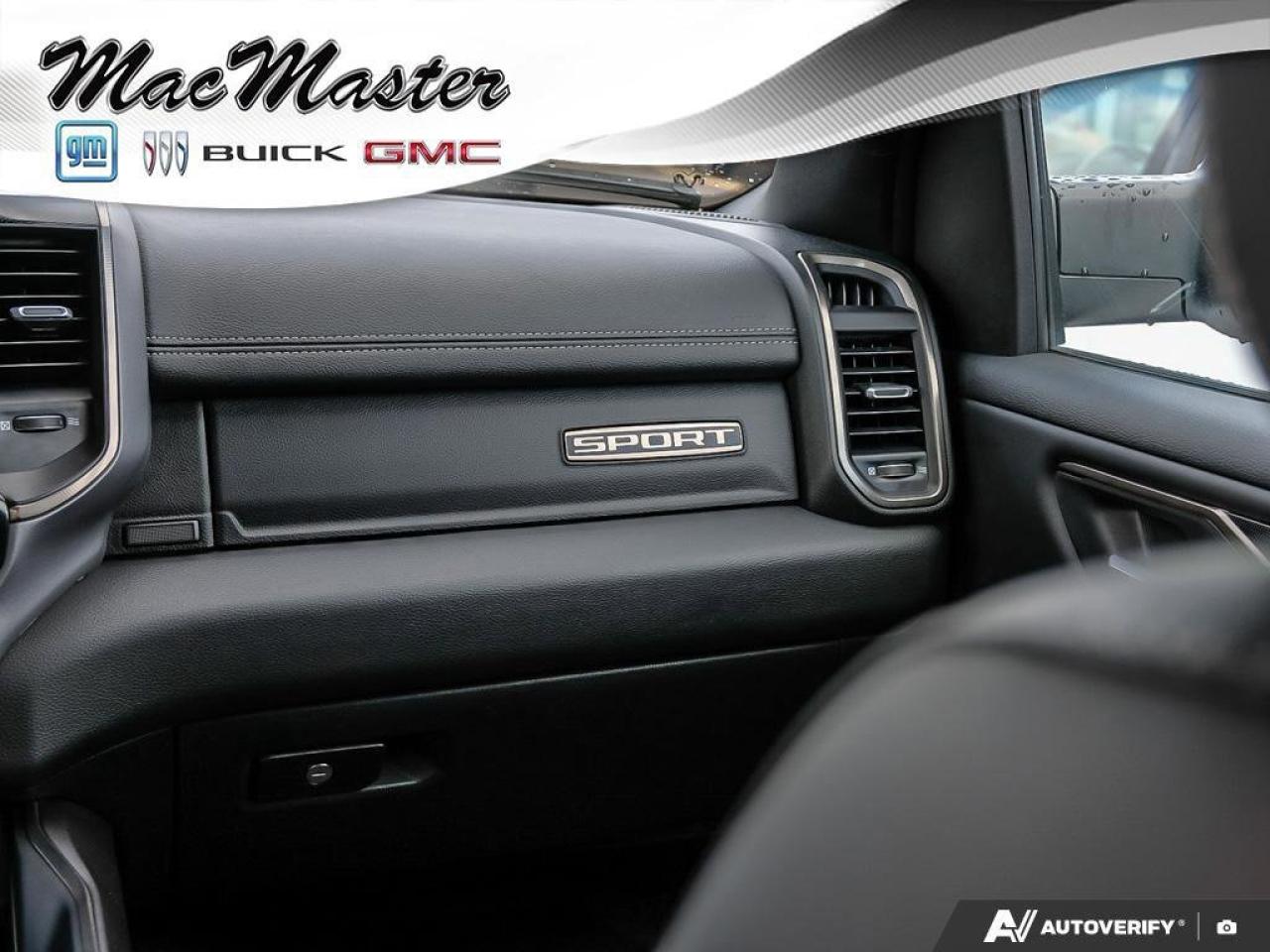 2022 RAM 1500 SportSPORT, CREW, 4X4, HEMI, NAV, HEATED SEATS, RE Photo