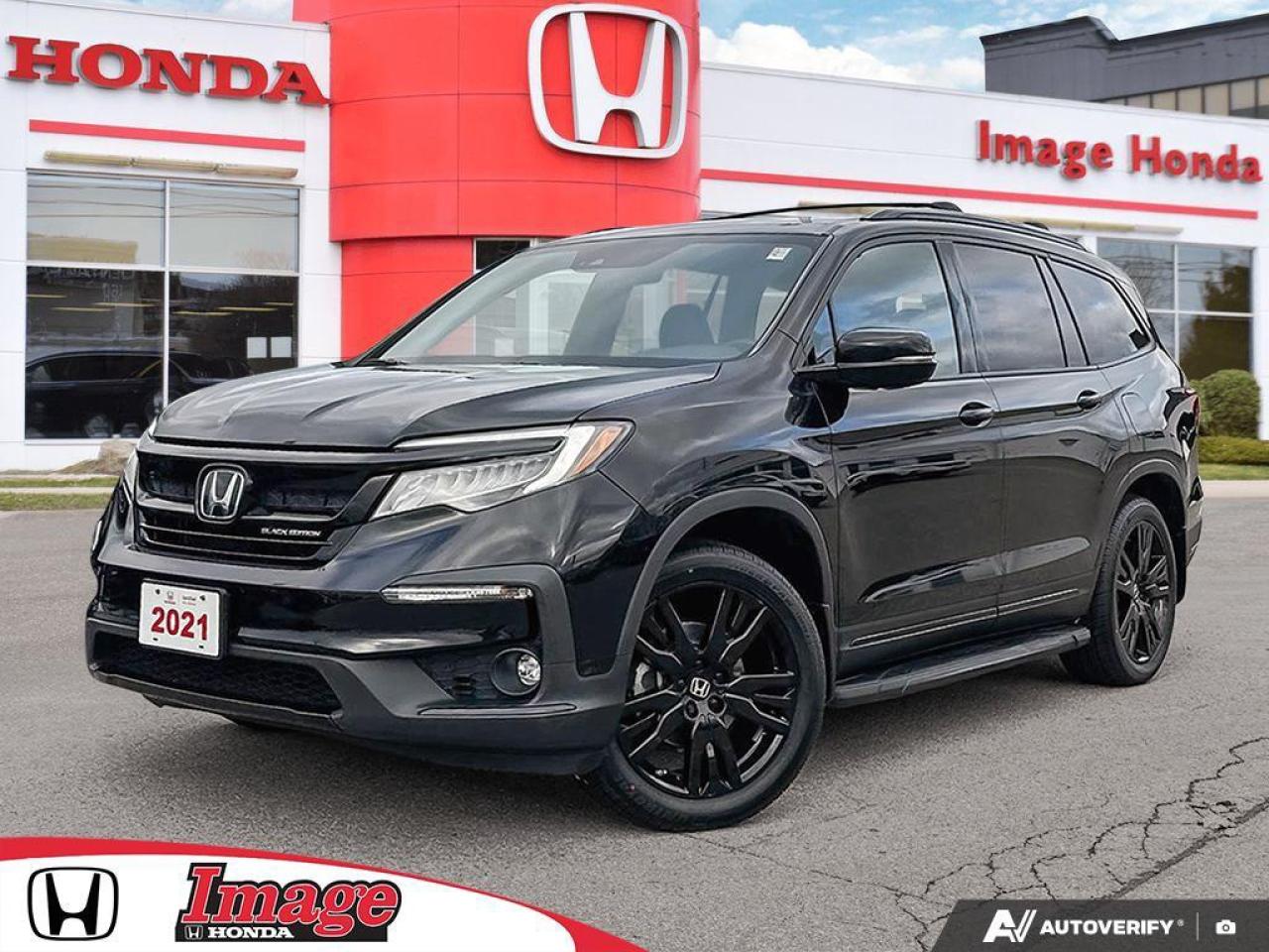 2021 Honda Pilot Black Edition AWD   ONE OWNER   LEATHER   VNT SEAT Photo