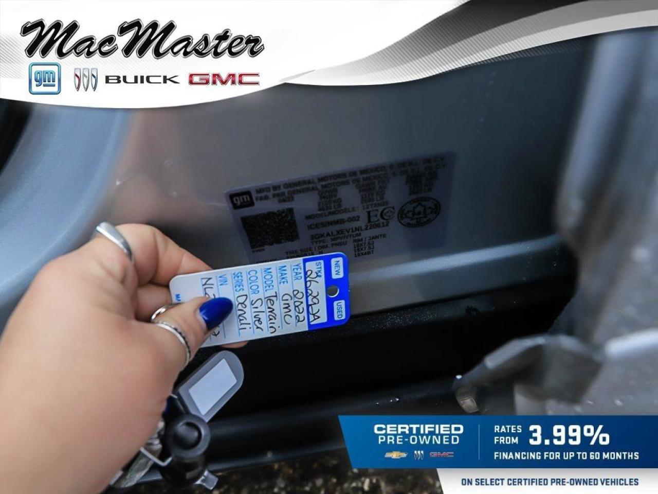 2022 GMC Terrain DenaliDENALI, 1.5L 4-CYLINDER, BOSE, ALLOYS, LEATH Photo