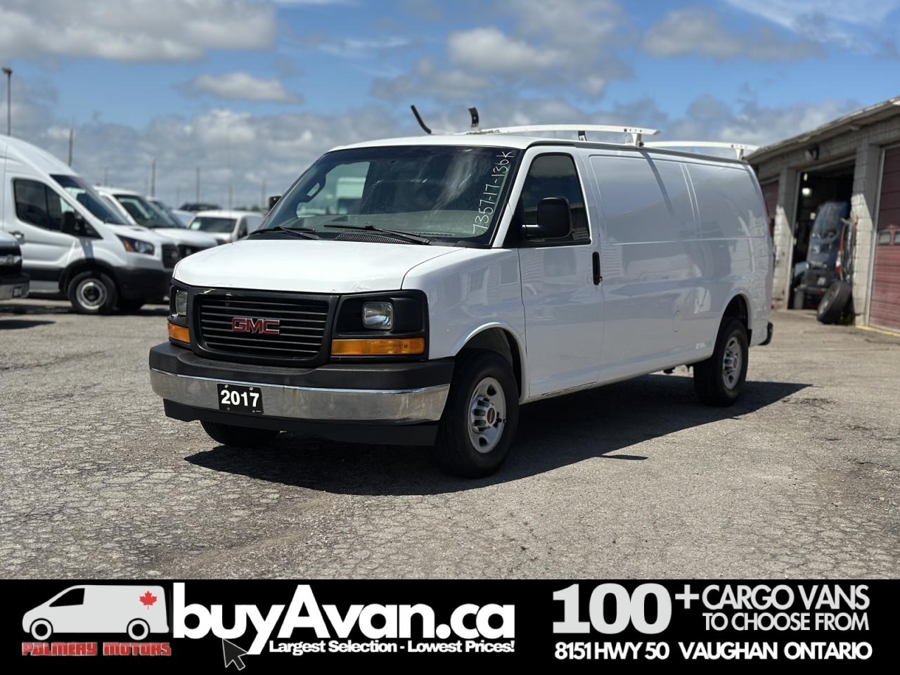 2017 GMC Savana Cargo Van 2500 EXTENDED + Racks Divider Photo
