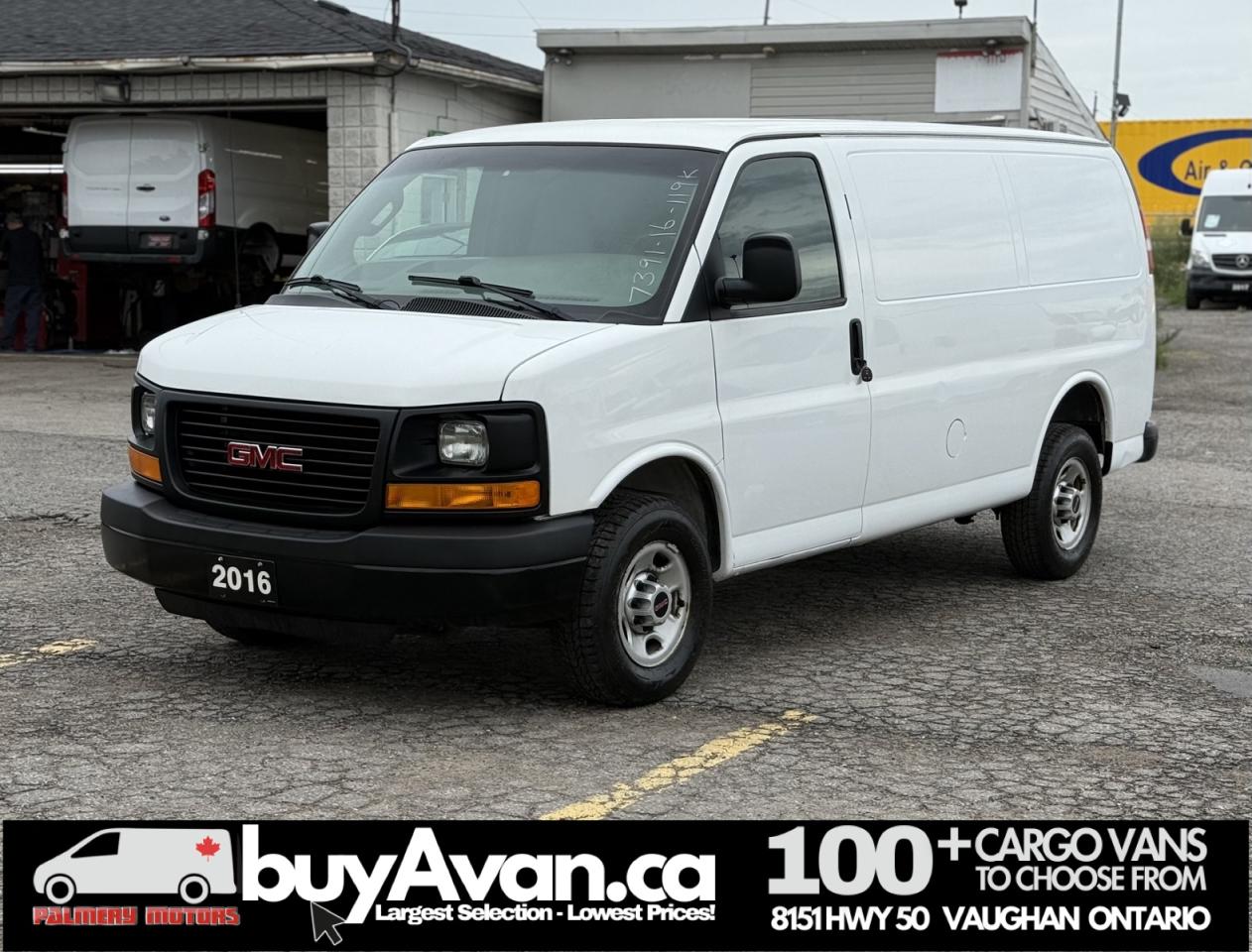 2016 GMC Savana Cargo Van 2500 V8 + NO WINDOWS Photo