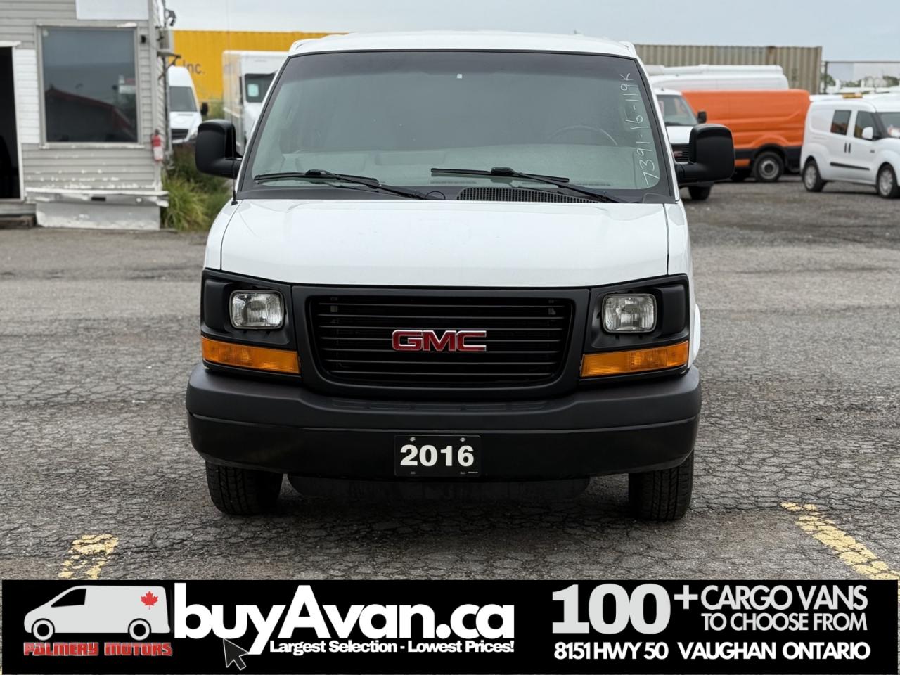 2016 GMC Savana Cargo Van 2500 V8 + NO WINDOWS Photo