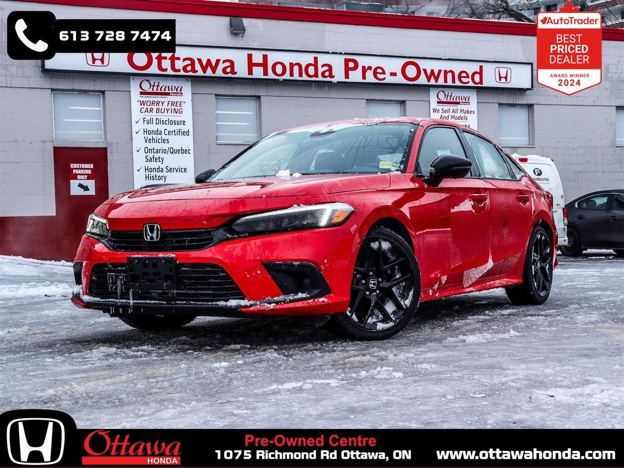 2023 Honda Civic Sport APPLE CARPLAY/ ANDROID AUTO Photo0