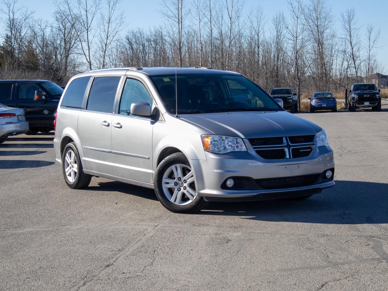 2014 Dodge Grand Caravan Crew - Leather Steering Wheel Seats 7 Photo