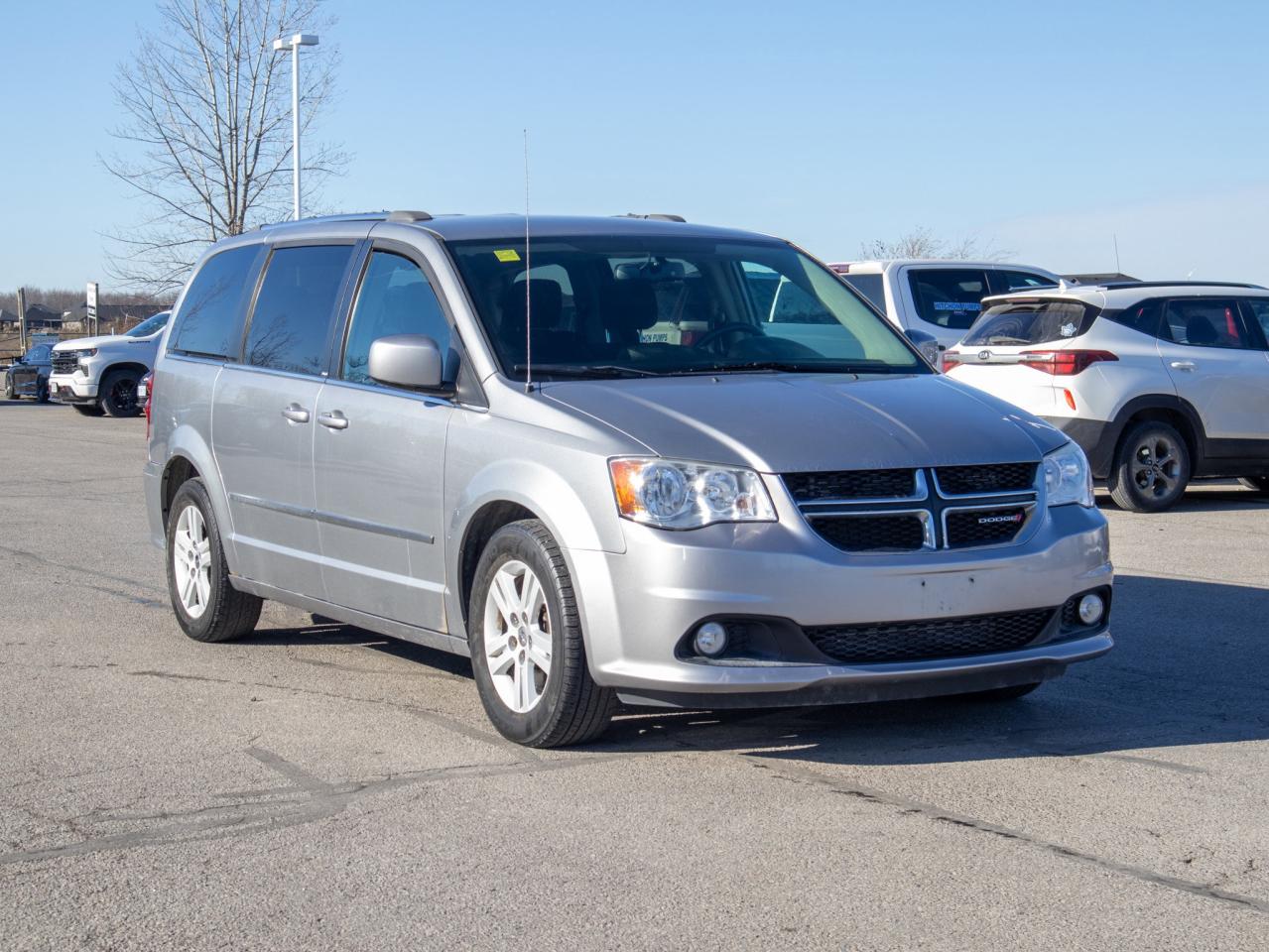 2014 Dodge Grand Caravan Crew - Leather Steering Wheel Seats 7 Photo