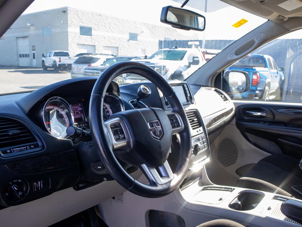 2014 Dodge Grand Caravan Crew - Leather Steering Wheel Seats 7 Photo