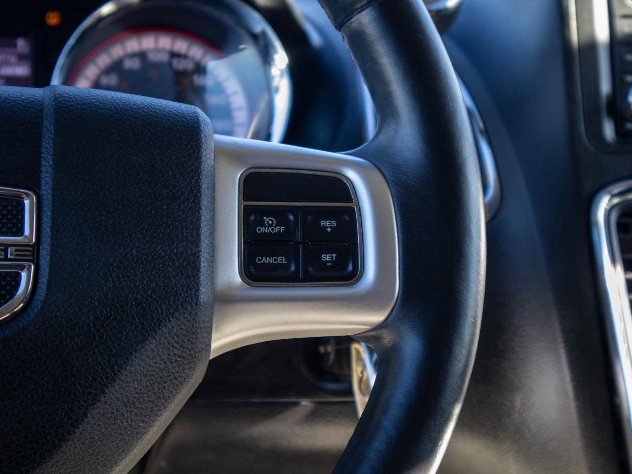 2014 Dodge Grand Caravan Crew - Leather Steering Wheel Seats 7 Photo