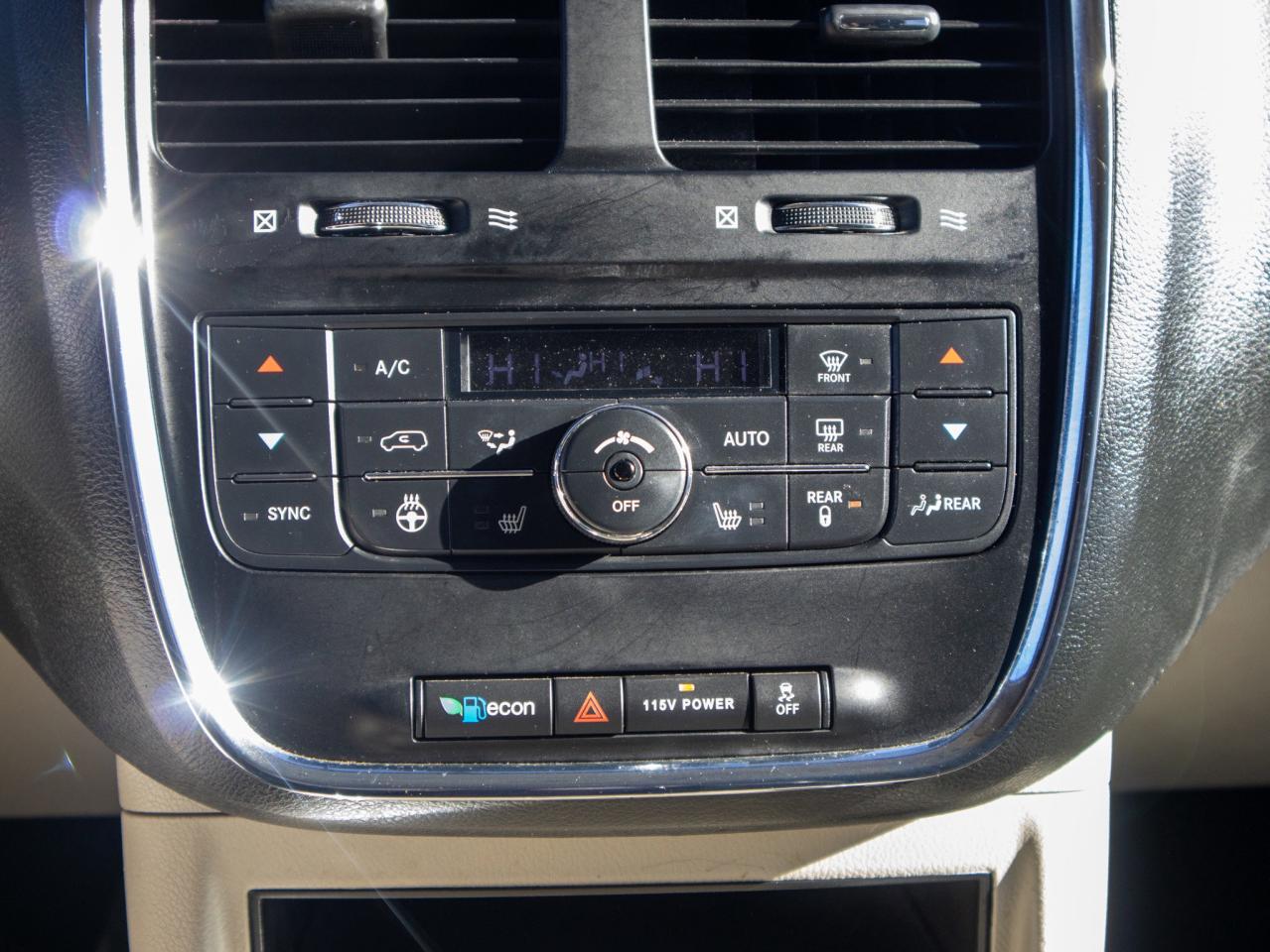 2014 Dodge Grand Caravan Crew - Leather Steering Wheel Seats 7 Photo