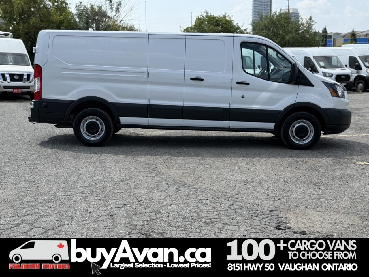 2018 Ford Transit Cargo Van T-250 148" Low Roof  Shelves + Divider Photo