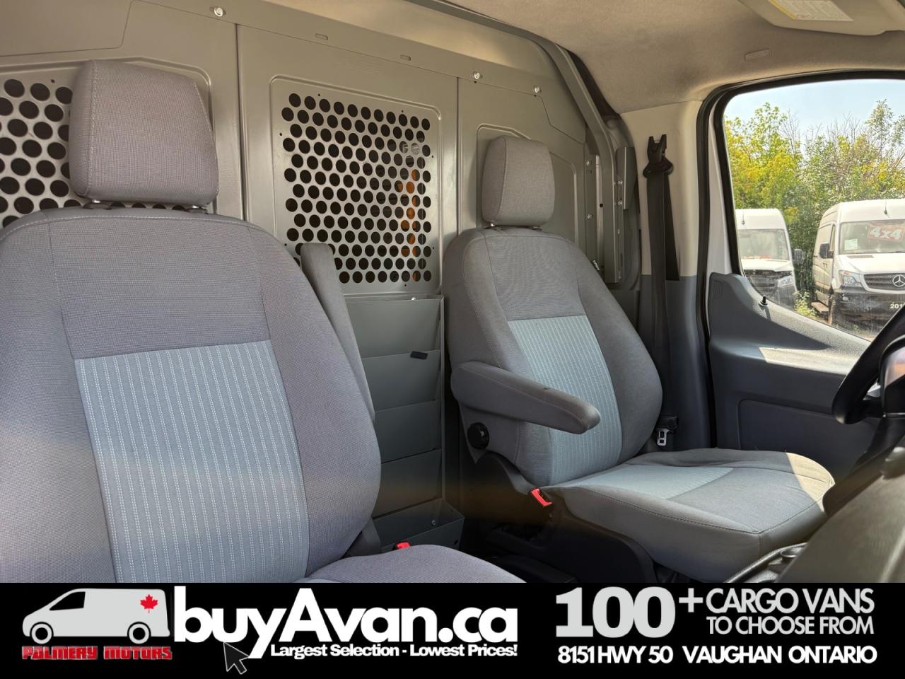 2018 Ford Transit Cargo Van T-250 148" Low Roof  Shelves + Divider Photo