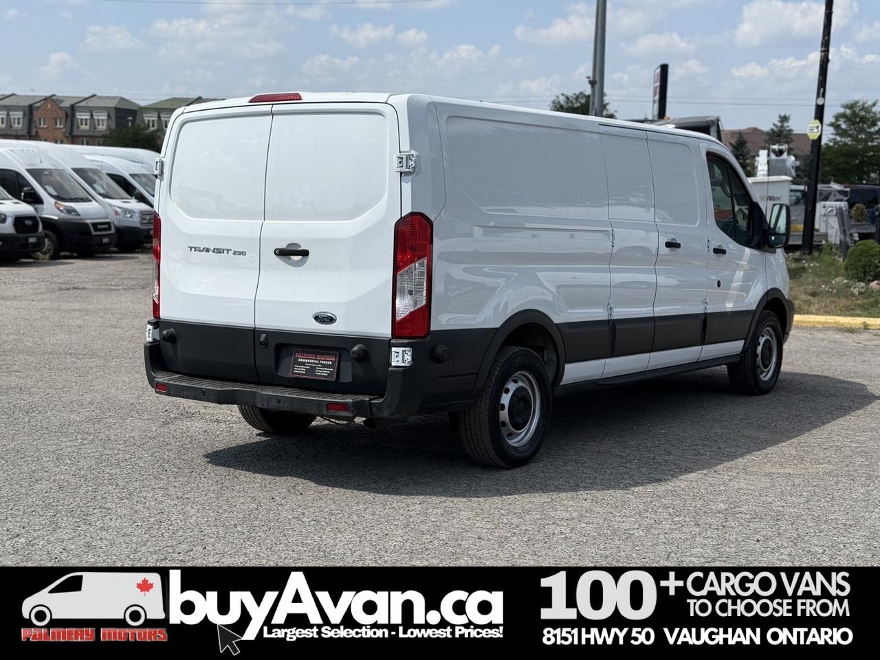 2018 Ford Transit Cargo Van T-250 148" Low Roof  Shelves + Divider Photo