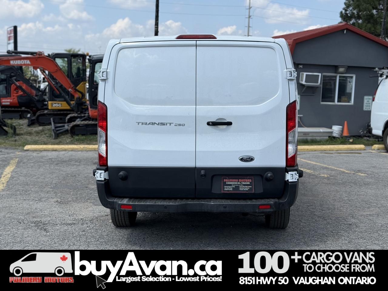 2018 Ford Transit Cargo Van T-250 148" Low Roof  Shelves + Divider Photo