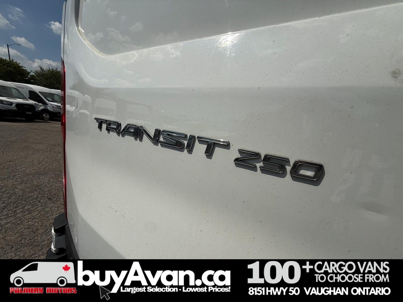 2018 Ford Transit Cargo Van T-250 148" Low Roof  Shelves + Divider Photo