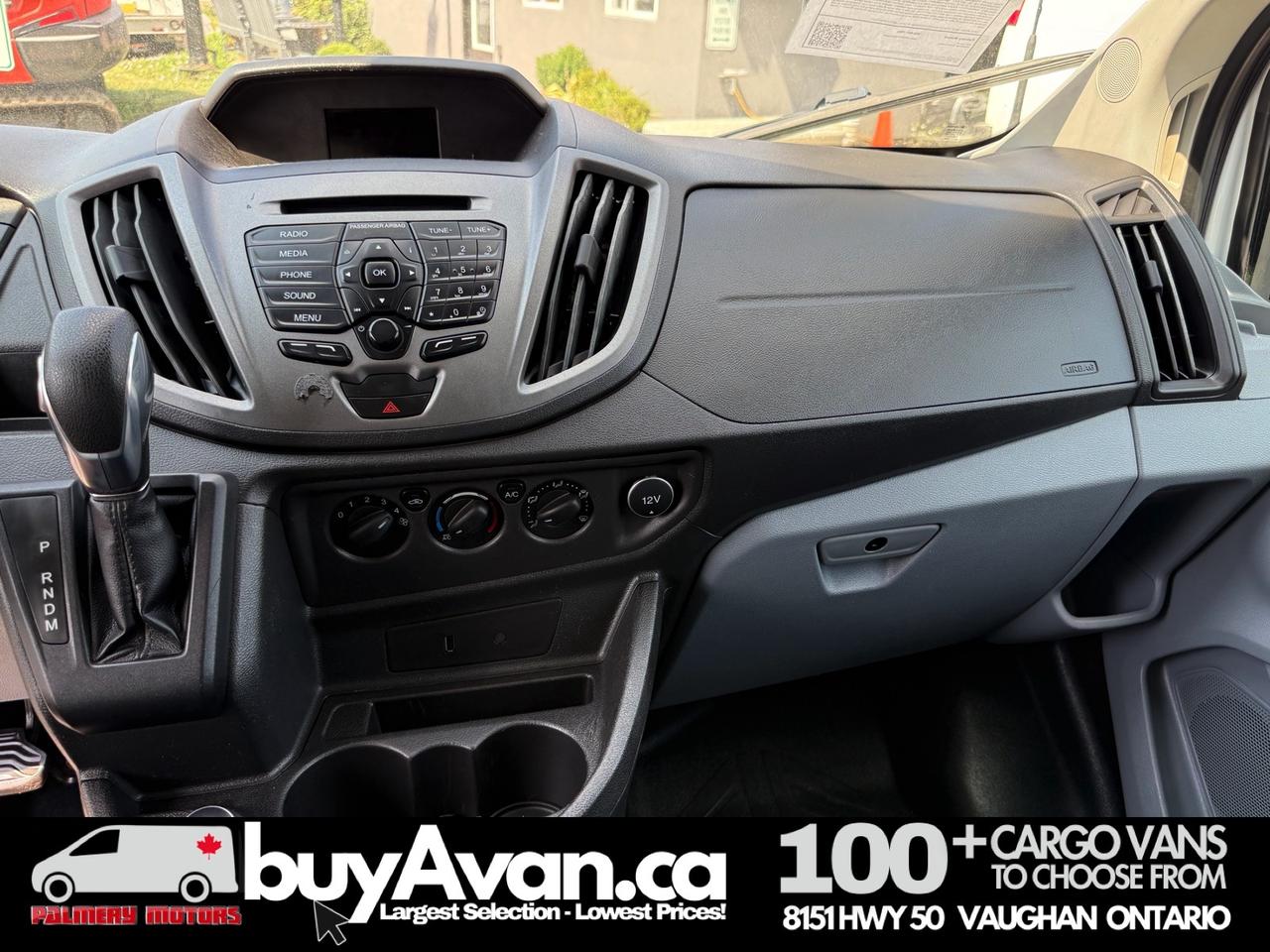 2018 Ford Transit Cargo Van T-250 148" Low Roof  Shelves + Divider Photo