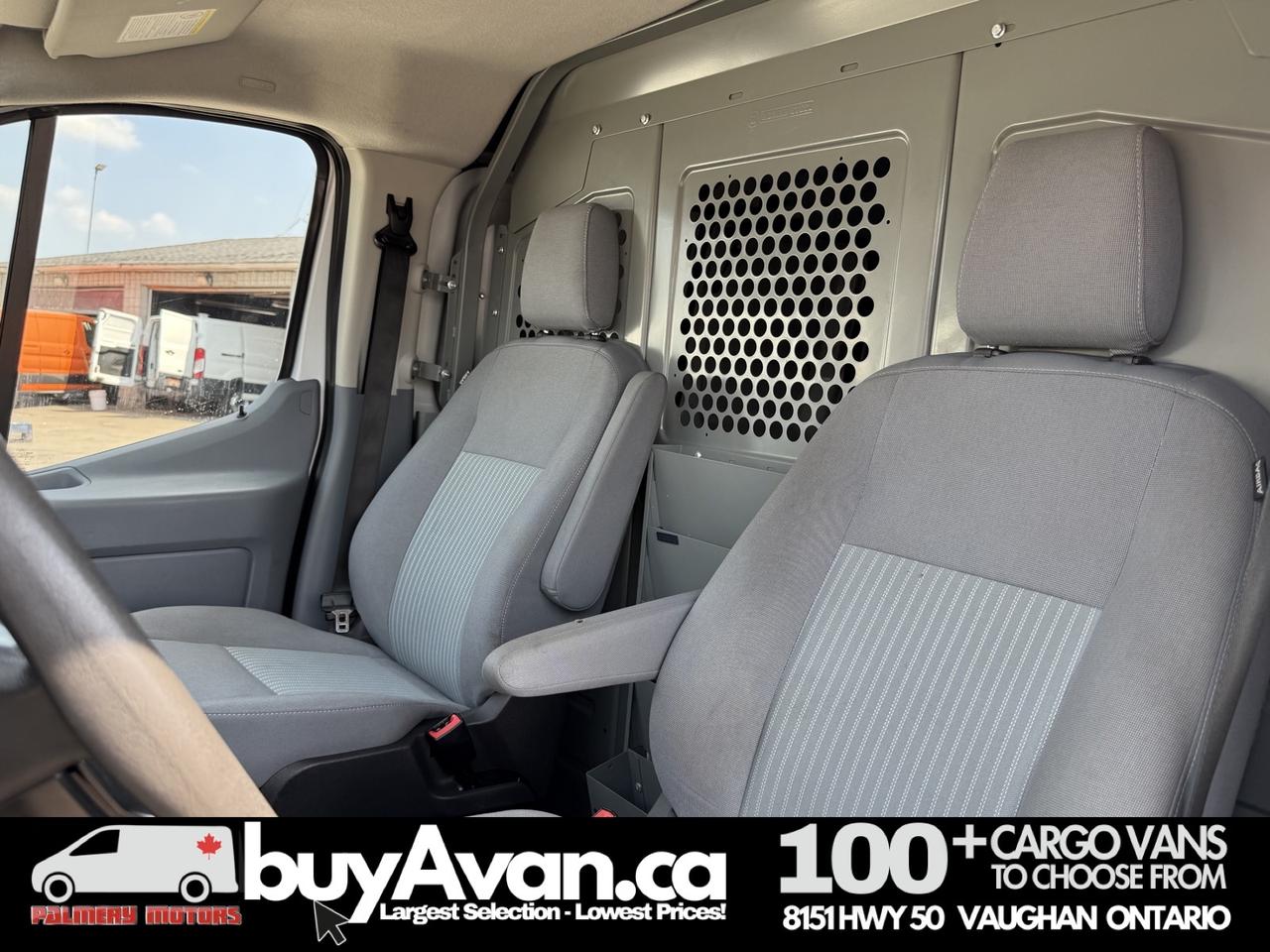 2018 Ford Transit Cargo Van T-250 148" Low Roof  Shelves + Divider Photo