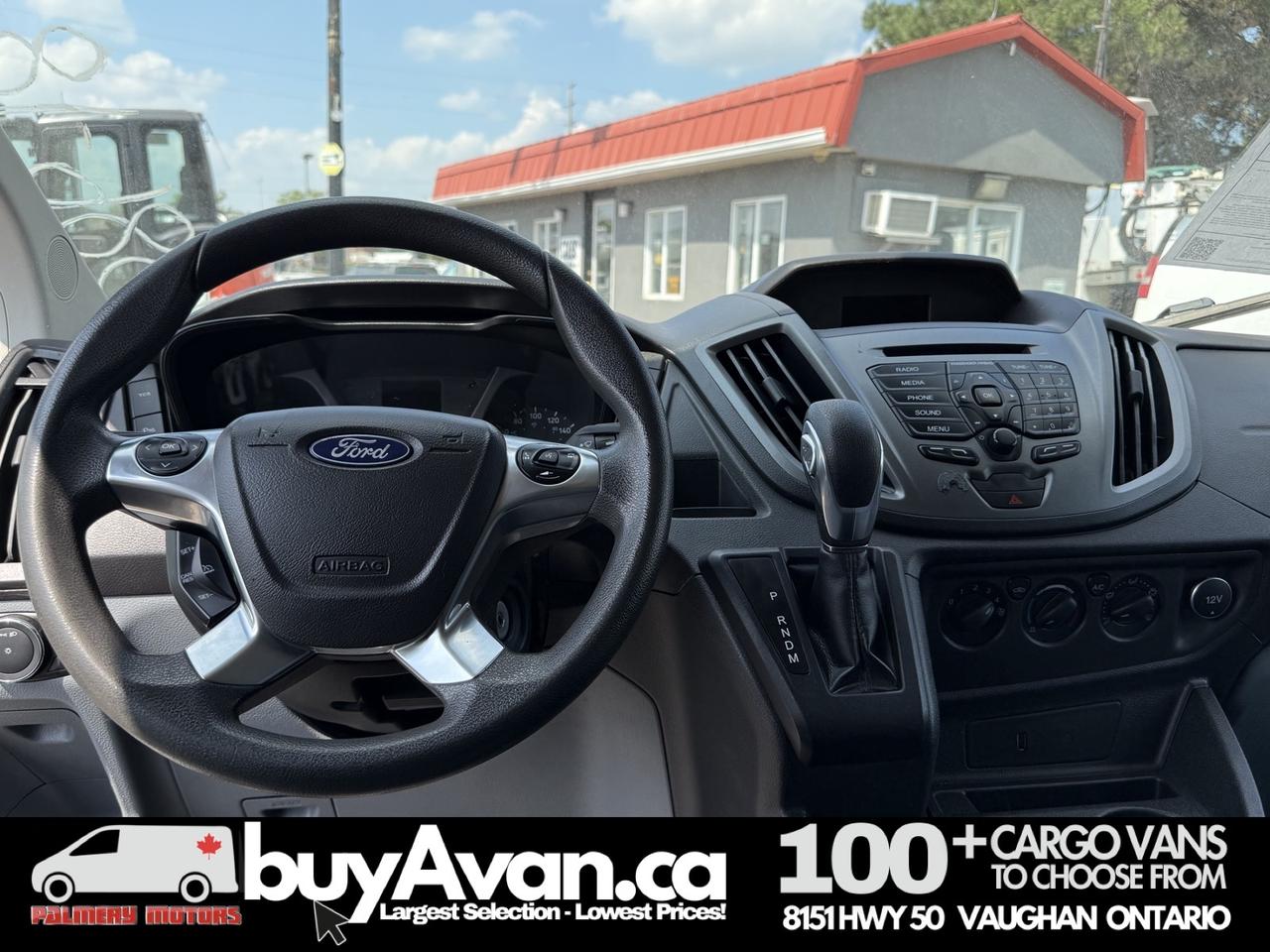 2018 Ford Transit Cargo Van T-250 148" Low Roof  Shelves + Divider Photo