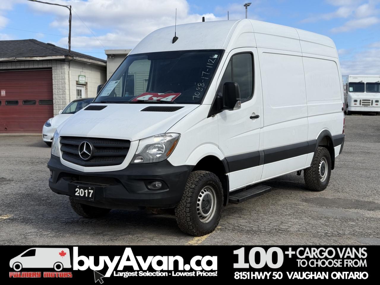 2017 Mercedes-Benz Sprinter Passenger Van 144" WB 4X4 + 4-LOW MODE Photo