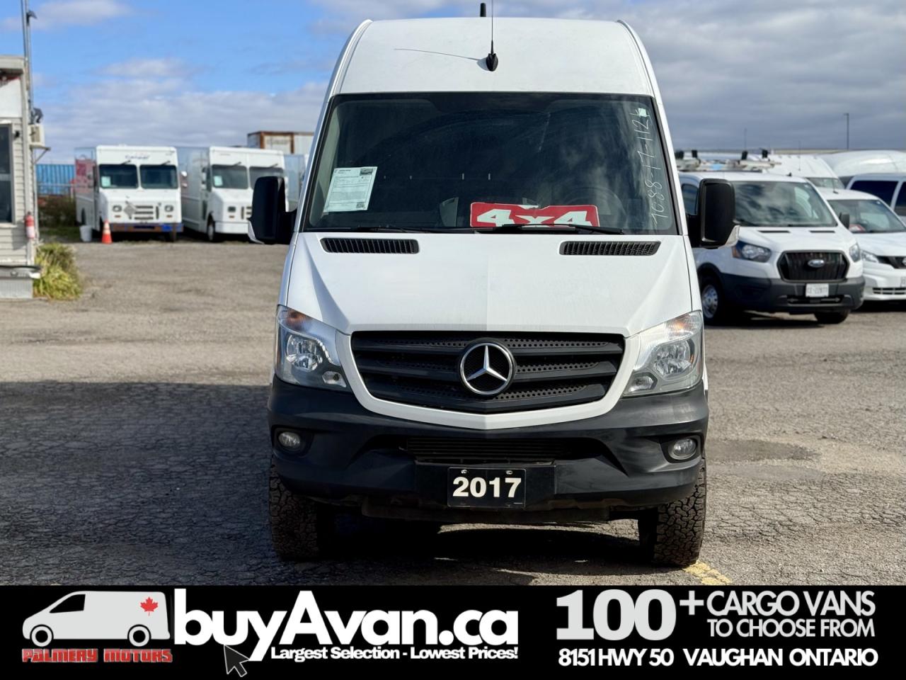2017 Mercedes-Benz Sprinter Passenger Van 144" WB 4X4 + 4-LOW MODE Photo