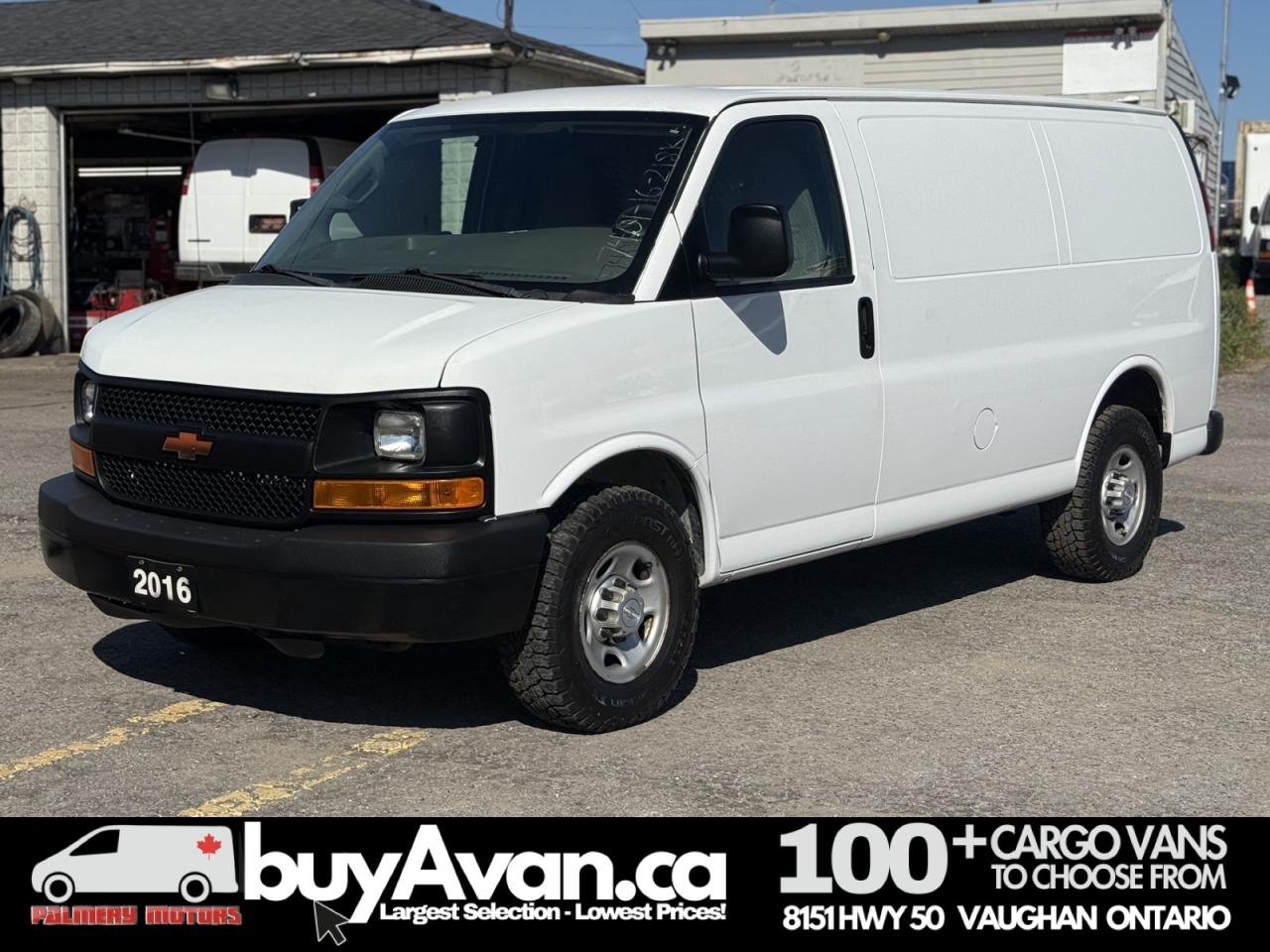 2016 GMC Savana Cargo Van 2500 Divider + Shelves Photo4