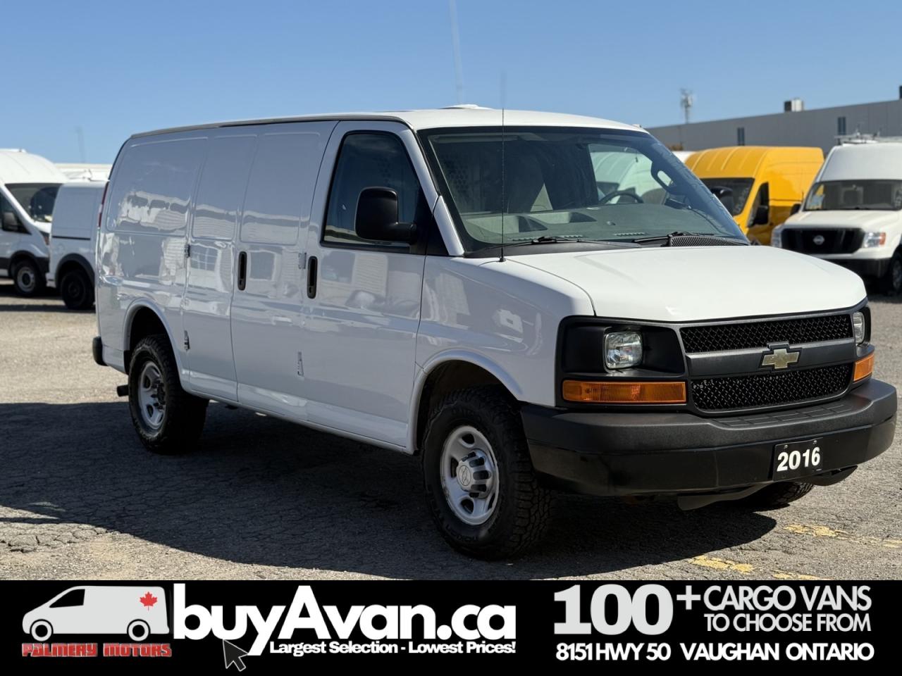 2016 GMC Savana Cargo Van 2500 Divider + Shelves Photo